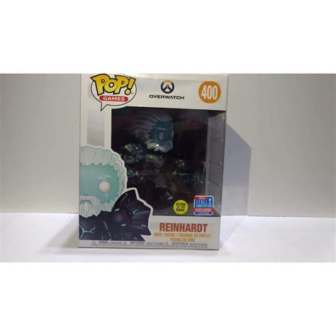 Funko Pop Reinhardt Boneco Colecion Vel Glow In The Dark Brilha No