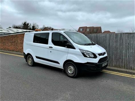 2015 Ford Transit Custom 22 Tdci 290 Double Cab In Van L2 H1 Crew Van Only 56k In Chesham