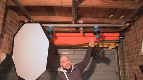 Build your own DIY ceiling mounted lighting rail system for under $100