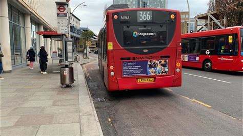 Stagecoach London Journey On The Lx Ecj Enviro