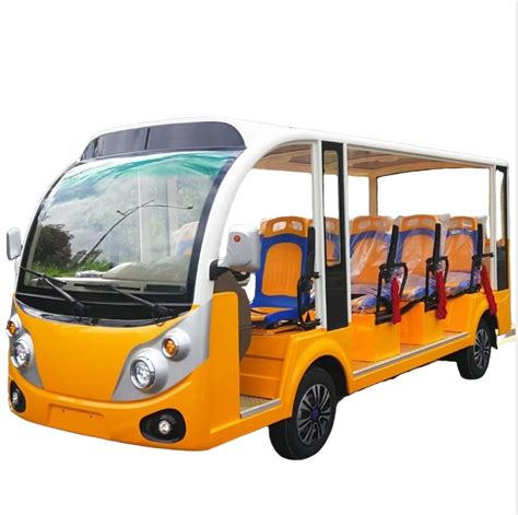 Luxury High Quality 17 Seater Car Solar Off Road Electric Sightseeing