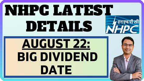 NHPC Final Dividend 2023 NHPC Share Latest News NHPC Share Dividend