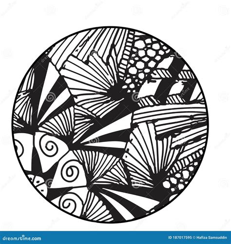 Decorative Pattern Design Vector Illustration Decorative Design Stock