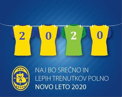 Želimo vam srečno uspešno in športno novo leto 2020 FC Bronx