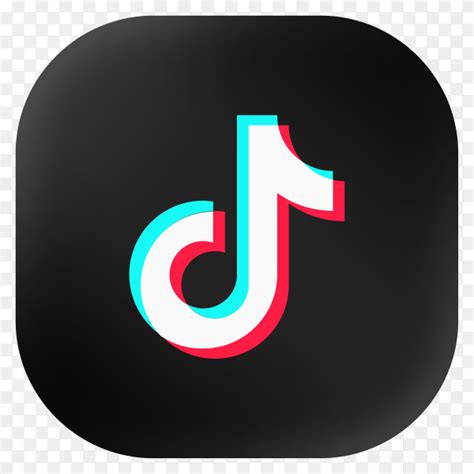 Tiktok Icon TIK TOK LOGO ANAGLYPHIC EFFECT By LogoGarbage On