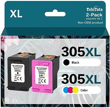 Tohitata Xl Cartuchos De Tinta Remanufacturado Para Hp Xl Negro