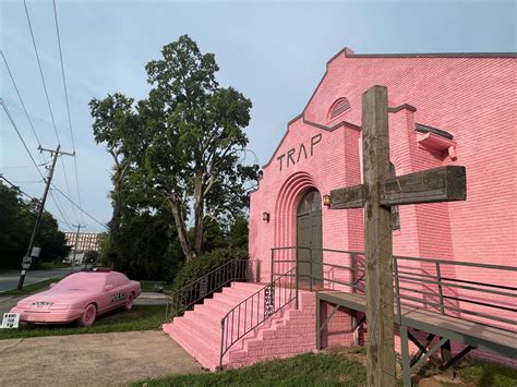 Ron Rallis Painted A Greenville Church Pink Fitsnews