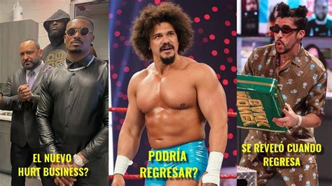 Carlito Regresa A WWE El Nuevo The Hurt Business Es Presentado Bad