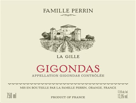 Famille Perrin Gigondas La Gille Wine