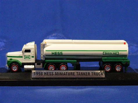 Buffalo Road Imports. Mini 1998 Hess Tanker Truck TRUCK TANKER Plastic ...