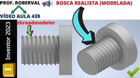 Aula Modelamento Da Rosca Externa Realista D Aplicando