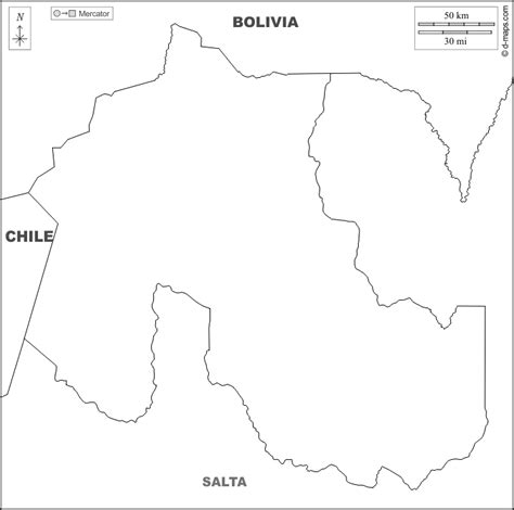 Jujuy Mapa Gratuito Mapa Mudo Gratuito Mapa En Blanco Gratuito