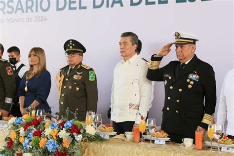 Conmemoran en Chiapas el CXI Aniversario del Día del Ejército Mexicano