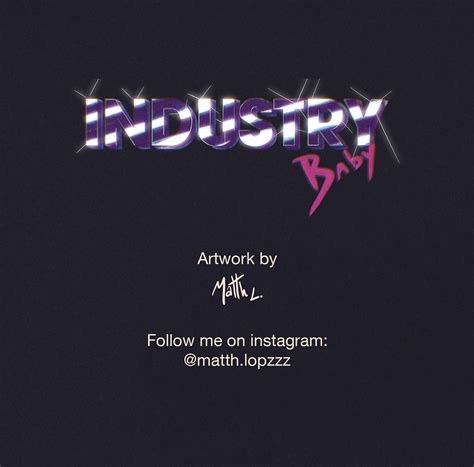 INDUSTRY BABY - Song by Jack Harlow e Lil Nas X on Behance