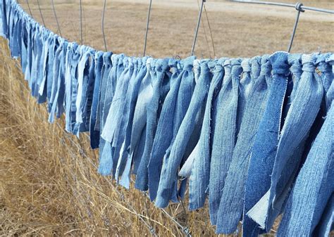 Denim And Red Gingham Garland — Windmill Country Threads