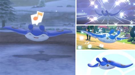 Shiny Mantine Pokemon Sword Youtube