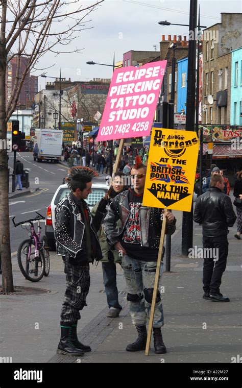 Camden Punk Punks Hi Res Stock Photography And Images Alamy