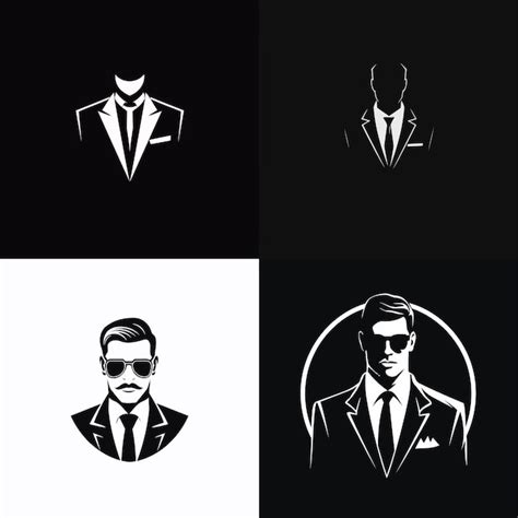 boss logo design vector illustration premium ai generated vector