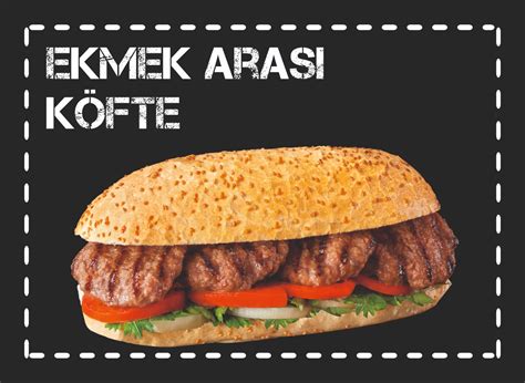 EKMEK ARASI KÖFTE GENCE KÖFTE DÖNER