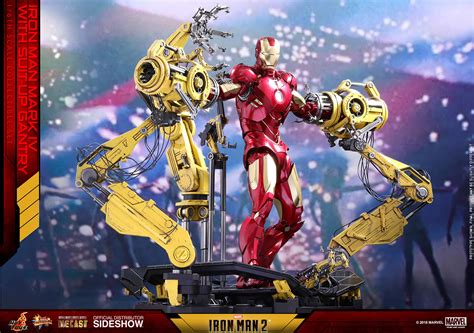 [info E Preordini] Hot Toys Iron Man Mark Iv And Suit Up Gantry Iron