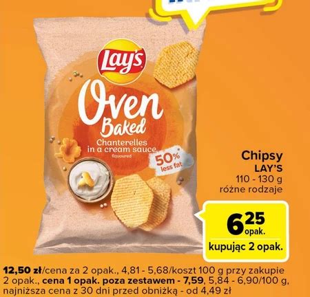 Lay S Oven Baked Pieczone Formowane Chipsy Ziemniaczane O Smaku Kurek W