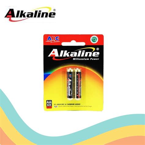 Jual Baterai Abc Alkaline Aaa Remote A3 Isi 2 Pcs Battery Shopee