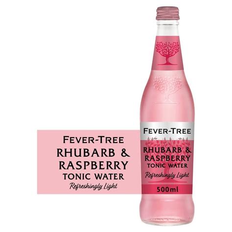 Fever Tree Light Rhubarb And Raspberry Tonic Ocado