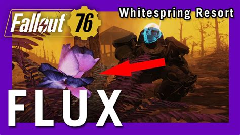 Fallout 76 Farming Flux At The Whitespring Resort Live Stream Youtube