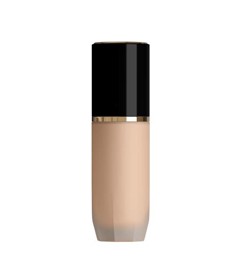 Free Glass Bottles Of Liquid Foundation Light Ivory Undertone Isolated