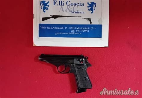 Montemiletto Pistole Armiusate It Walther Mod Pp Cal Corto