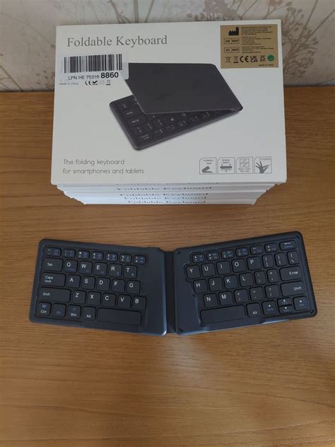 Teclado Dobr Vel Wireless Para Windows Ios Android Pa Os De Ferreira