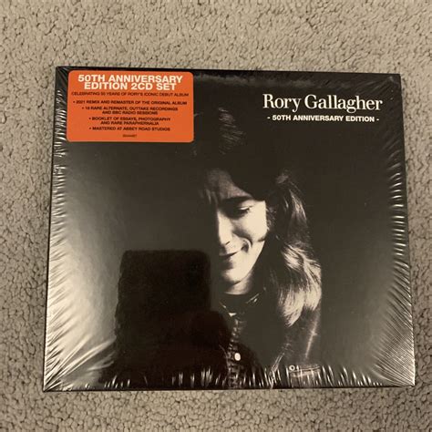 Rory Gallagher 50th Anniversary Edition Rory Gallagher CD 2021 New