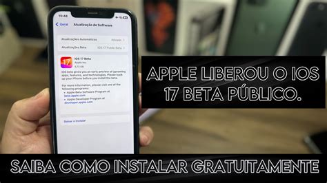 Apple Liberou O Ios 17 Beta PÚblico Saiba O Que Muda E Como Instalar