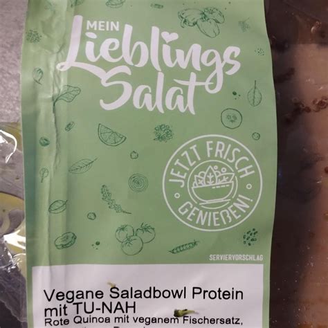 Vegane Salatbowl Protein Mit Tu Nah Mein Lieblins Salat Kalorie Kj A