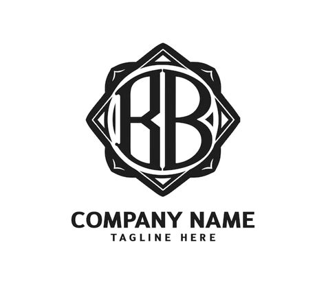 Bb Modern Monogram Logo Premium Ai Generated Vector