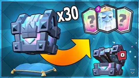 Unlimited Legendary Chest Openings~6x Legendary Cards Clash Royale Youtube