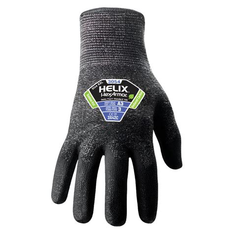 Hexarmor® Cut And Abrasion Resistant Gloves Helix Helix Size X Large Ansi Cut A3 Ansi