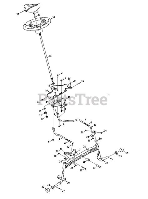 Cub Cadet Ltx Parts Diagram Cub Cadet Ltx Vt Tract