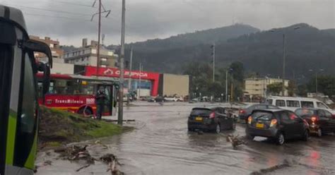 Bogot Fuerte Inundaci N En El Norte De La Capital Por El