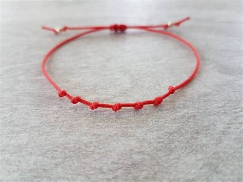 Création d Eclat Bracelet rouge Bracelet kabbale Bracelet fil