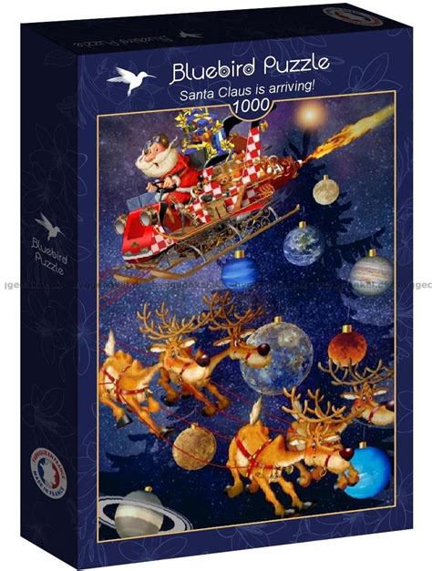 Ruyer Julemandens Kane 1000 Brikker Puslespil Bluebird Puzzle