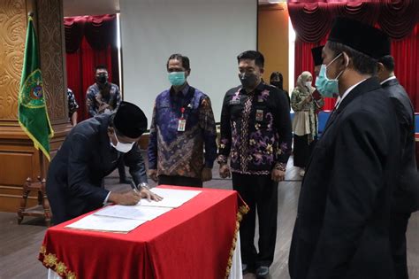 Pelantikan Dan Pengambilan Sumpah Pejabat Struktural BKPSDM Kabupaten