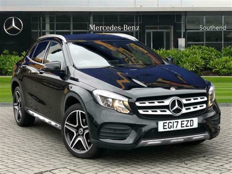 2017 Mercedes Benz Gla Class Gla 200d 4matic Amg Line 5dr Auto Diesel Black Auto In Leigh On