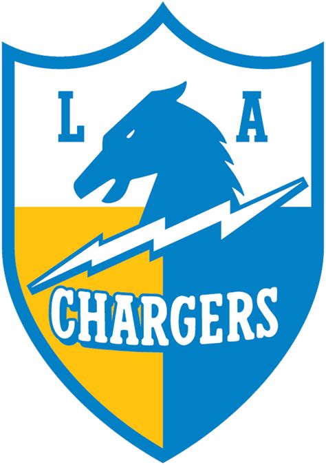 Los Angeles Chargers Logo Alternate Logo (2018-2019) - Los Angeles ...