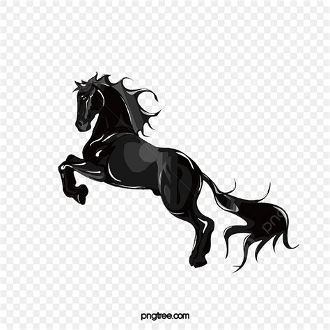 Dark Horse Silhouette Png Free Dark Horse Horse Clipart Horse Png