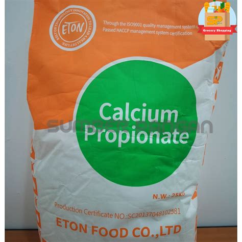 Jual Calcium Propionate ETON Kalsium Propionat Pengawet Makanan