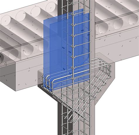 Precast Column With Corbels In Revit BIM And Beam In 2022 Concrete