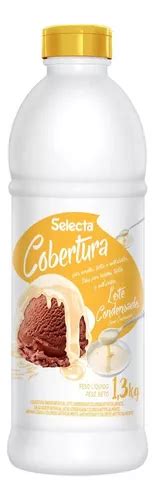 Cobertura P Sorvete Sabor Leite Condensado Kg Selecta Mercadolivre