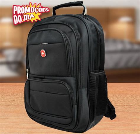 Encerrado Mochila Swissland Ys28047 Executiva Com Compartimento Para Notebook Preta