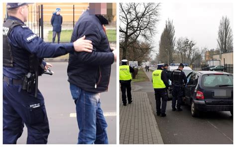 Akcja policji na Zazamczu we Włocławku Pijany kierowca renaulta miał 2